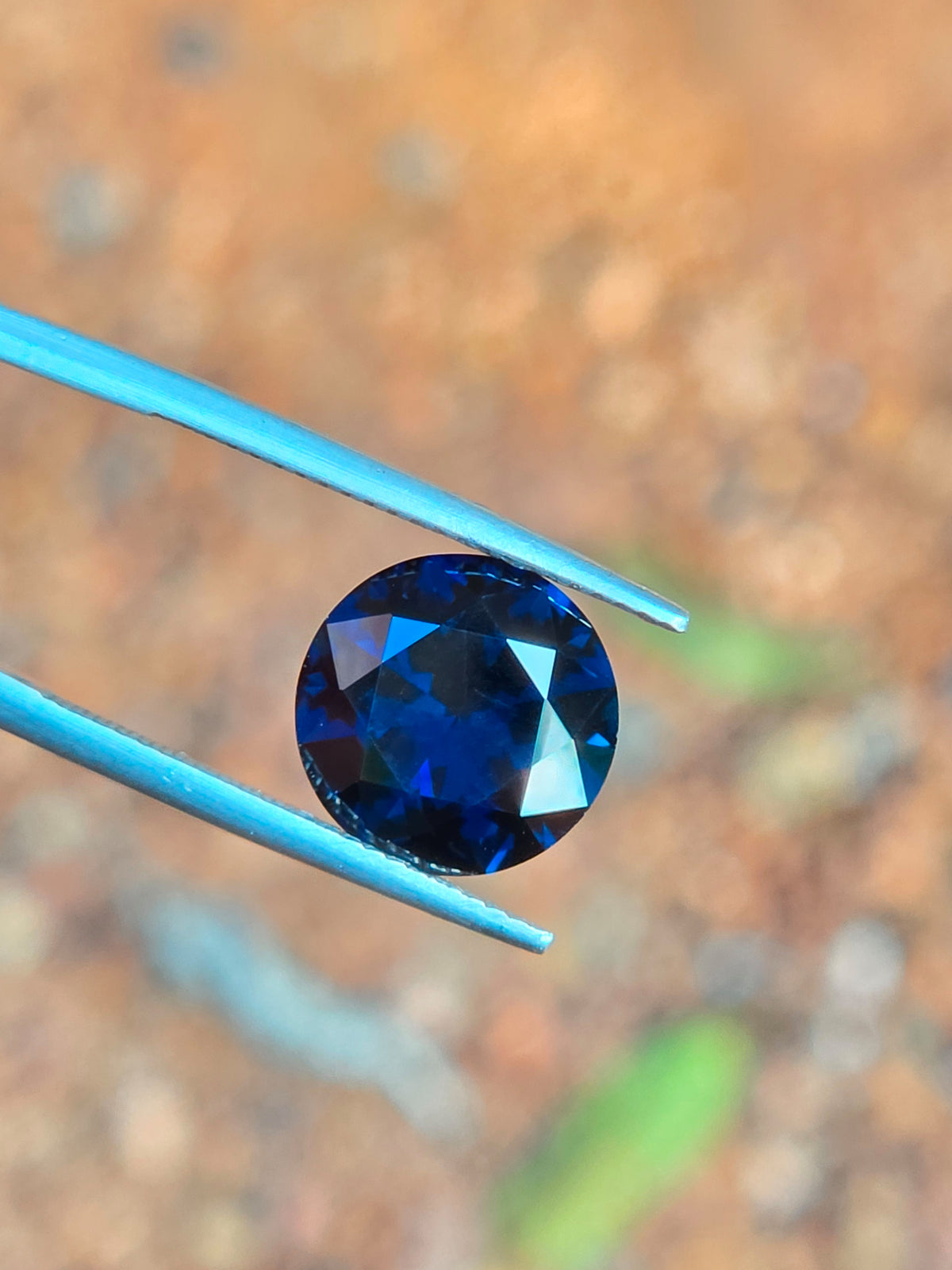 5.83ct Round Blue Sapphire