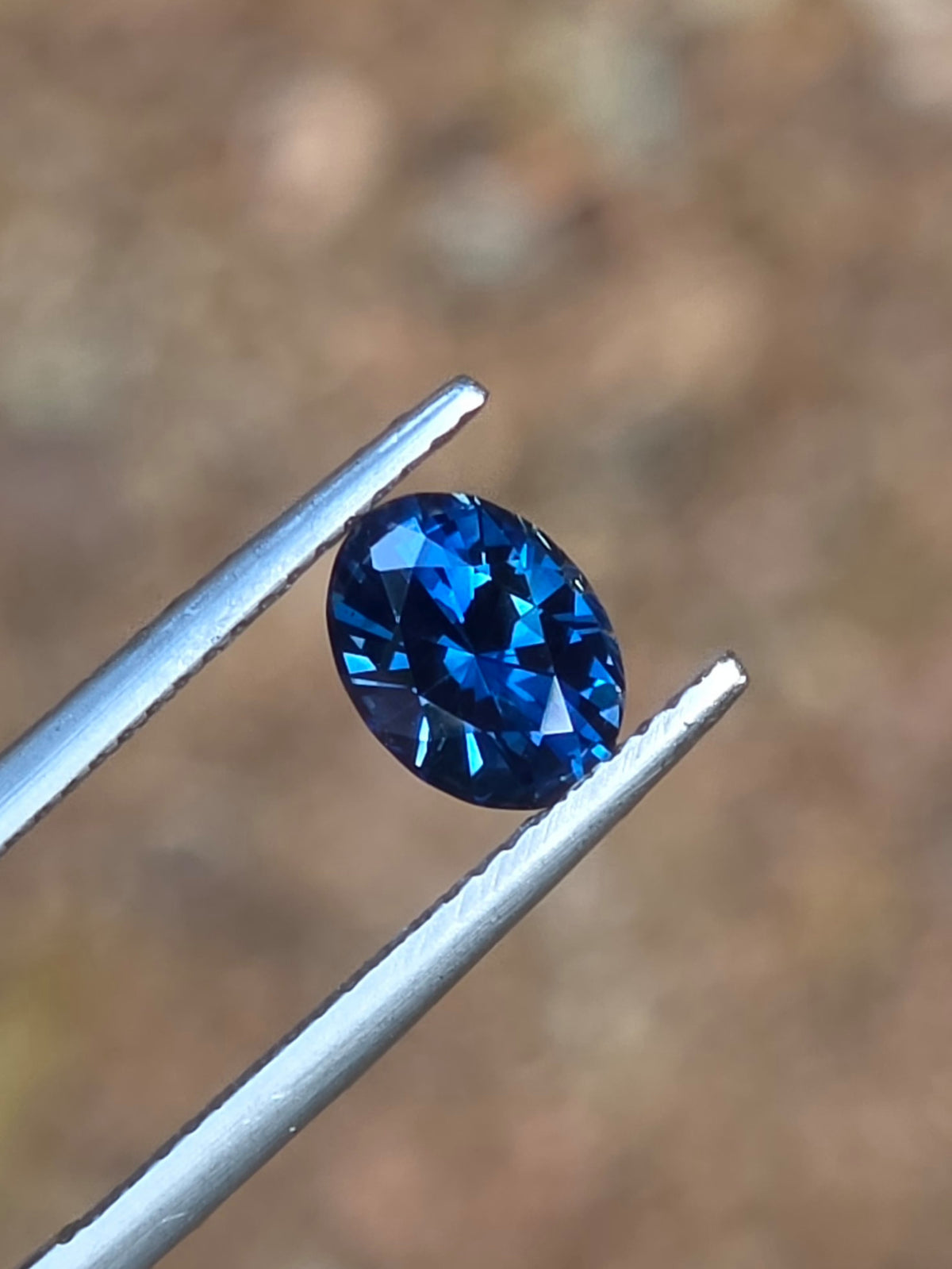 1.46ct Oval Blue Sapphire