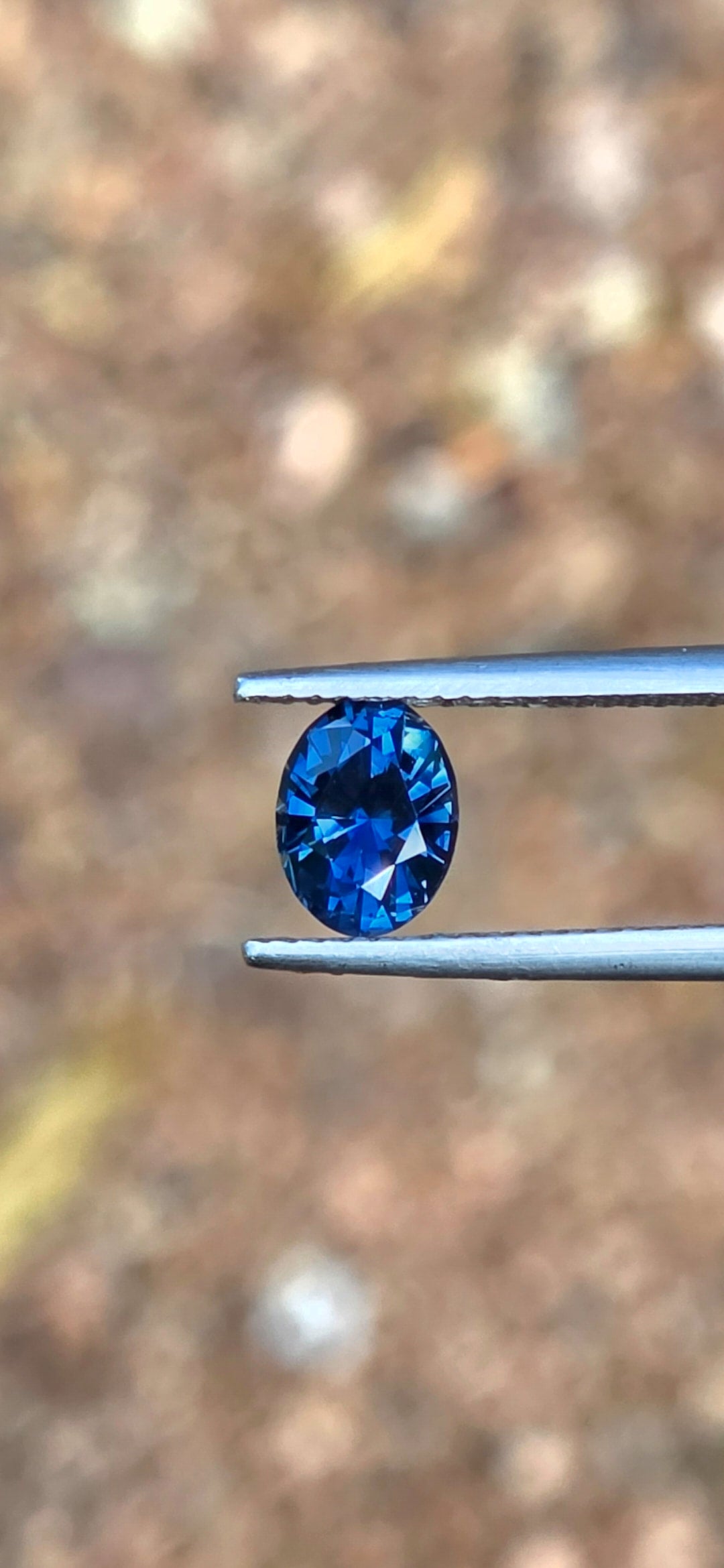 1.46ct Oval Blue Sapphire