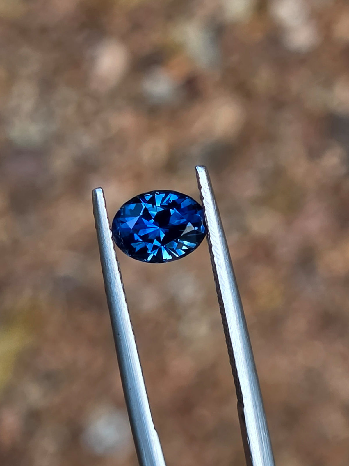 1.46ct Oval Blue Sapphire