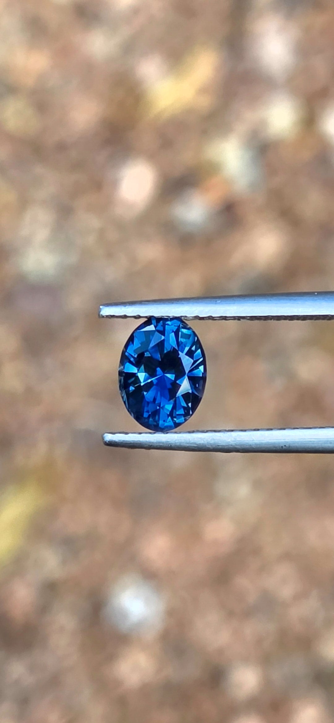 1.46ct Oval Blue Sapphire