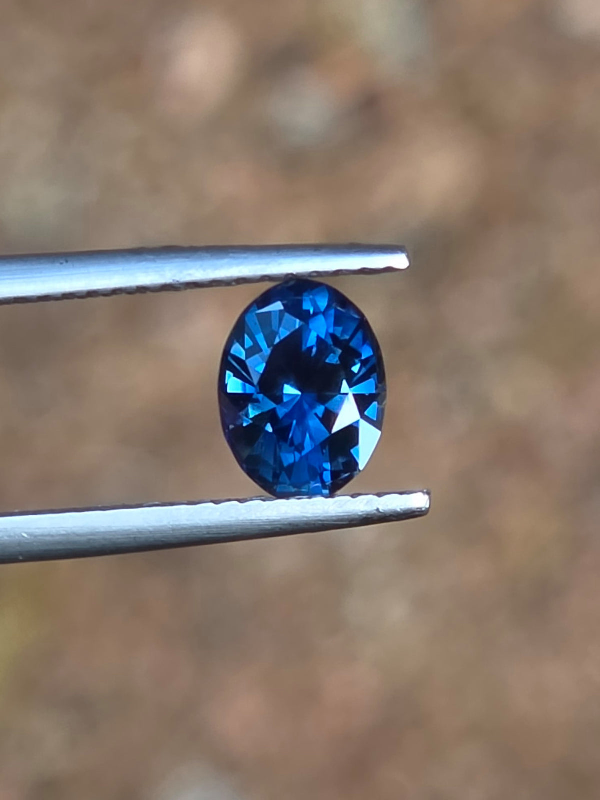 1.46ct Oval Blue Sapphire