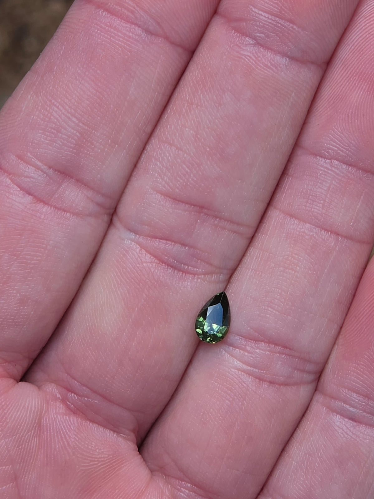 .78ct Marquise Green Parti Sapphire