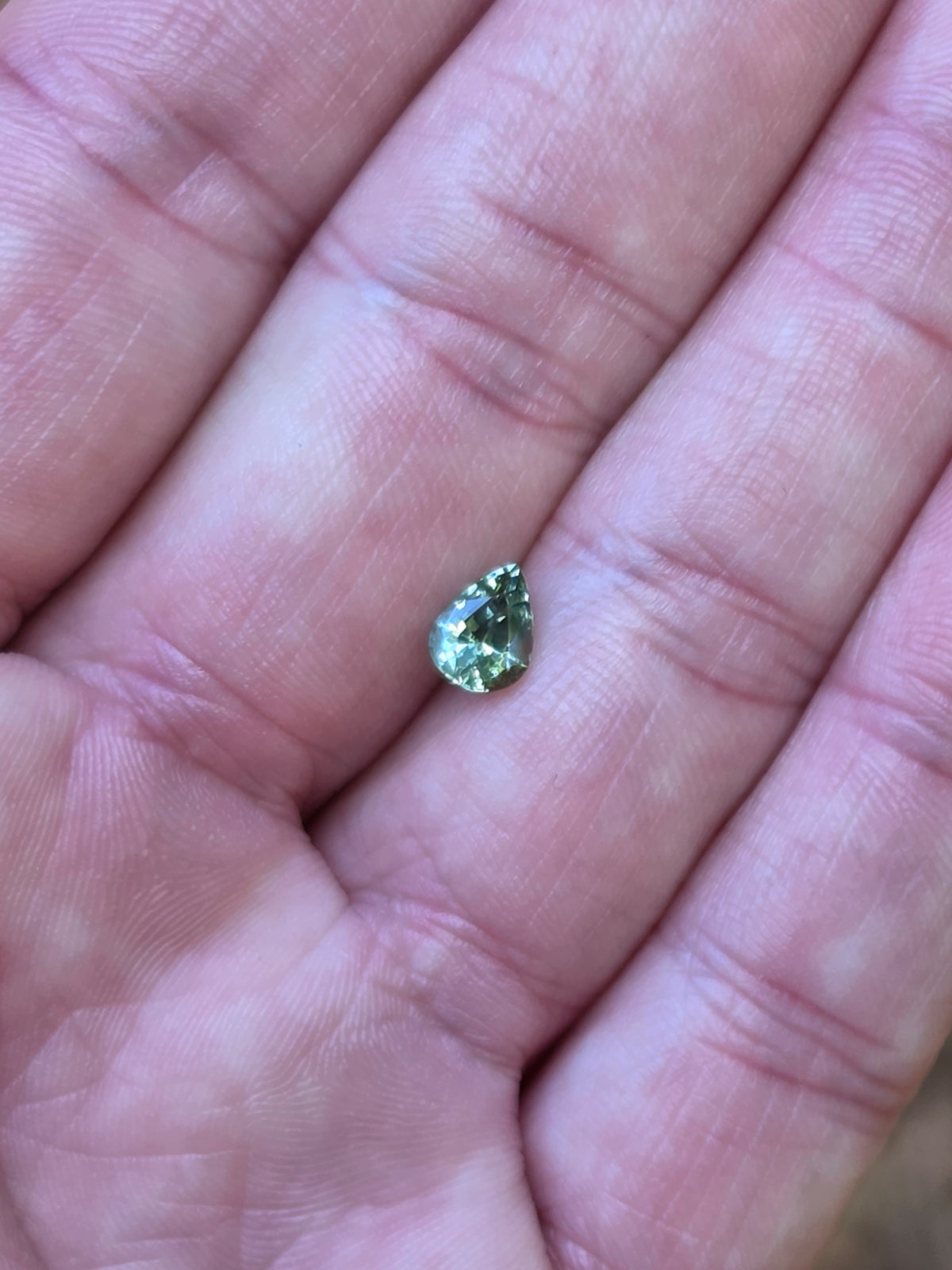 .93ct Pear Blue Parti Sapphire