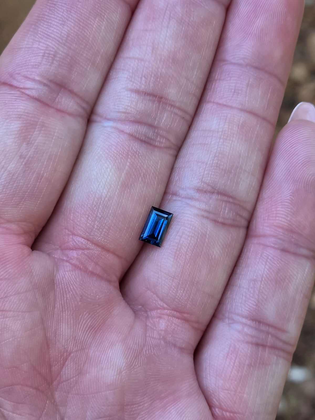 .80ct Emerald Blue Sapphire