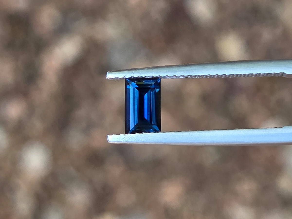 .80ct Emerald Blue Sapphire