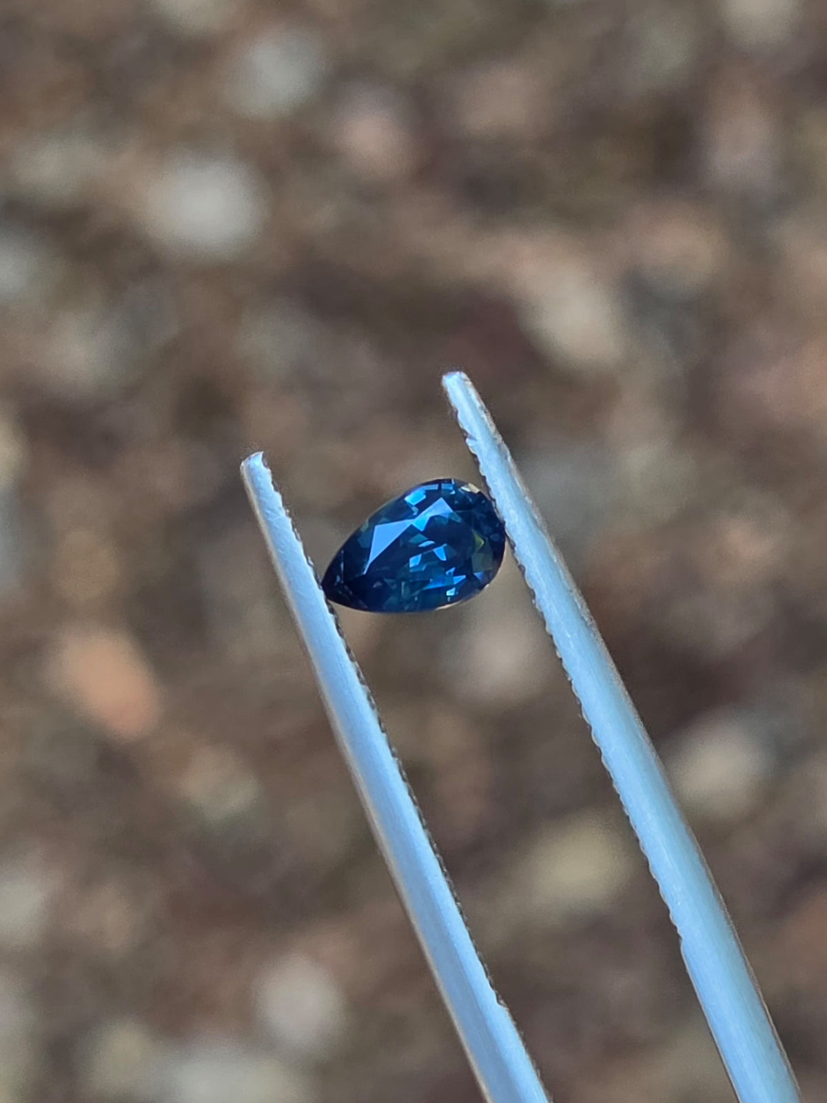 .63ct Pear Blue Sapphire