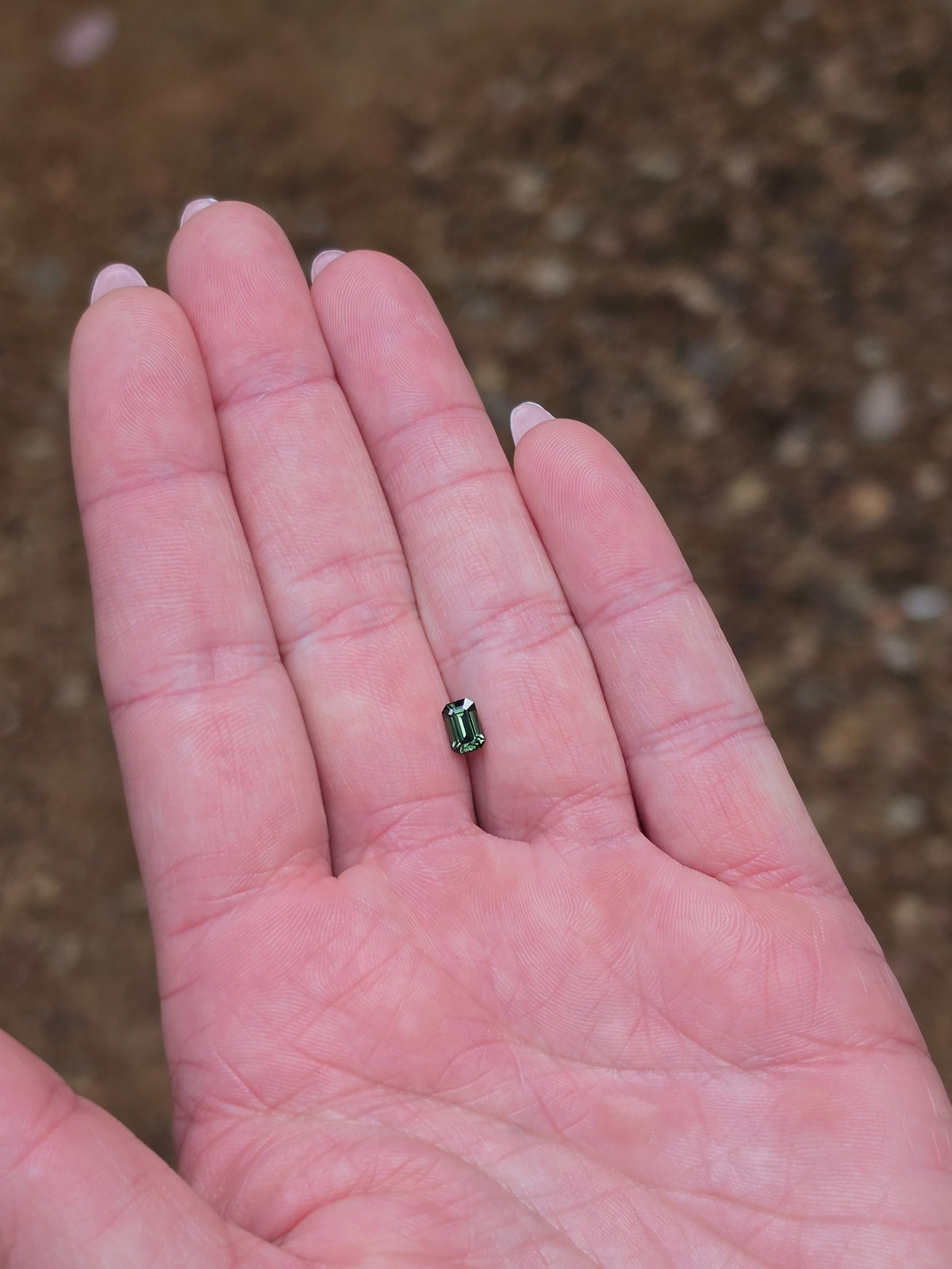 .70ct Emerald Green Sapphire