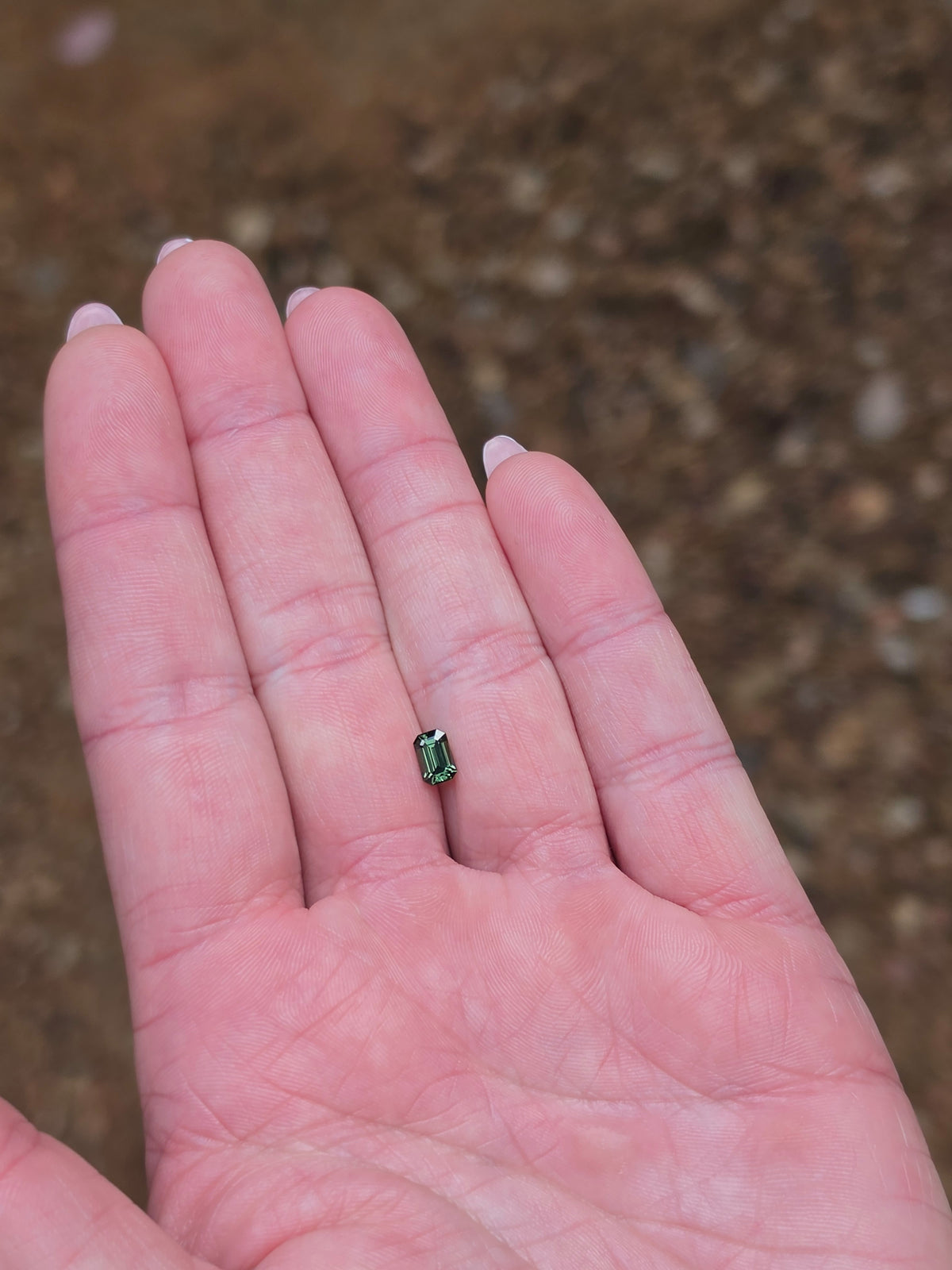 .70ct Emerald Green Sapphire