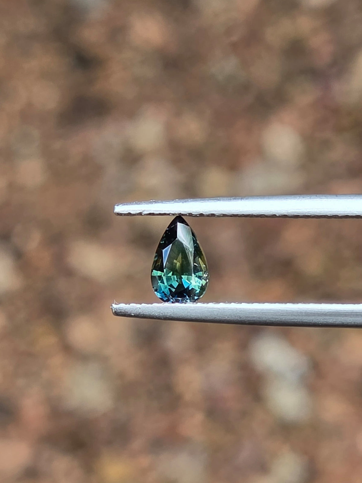 .80ct Pear Blue Sapphire