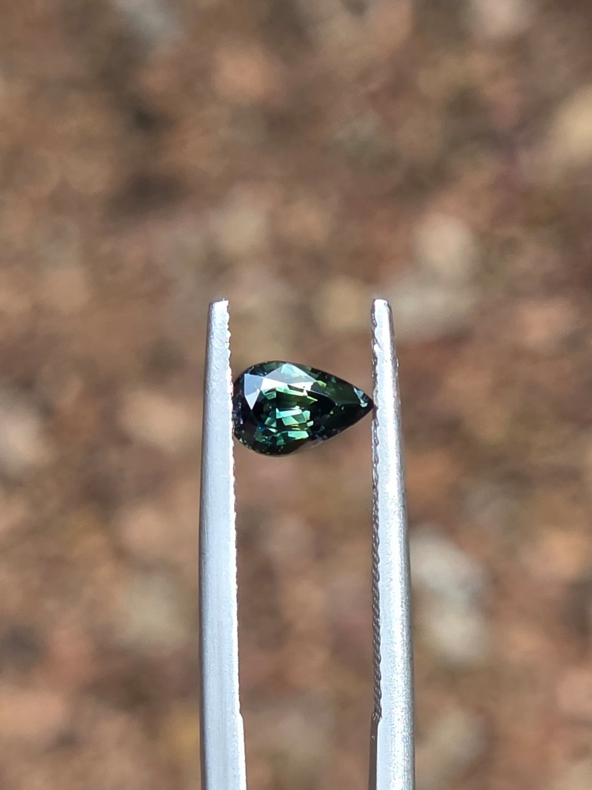 .80ct Pear Blue Sapphire
