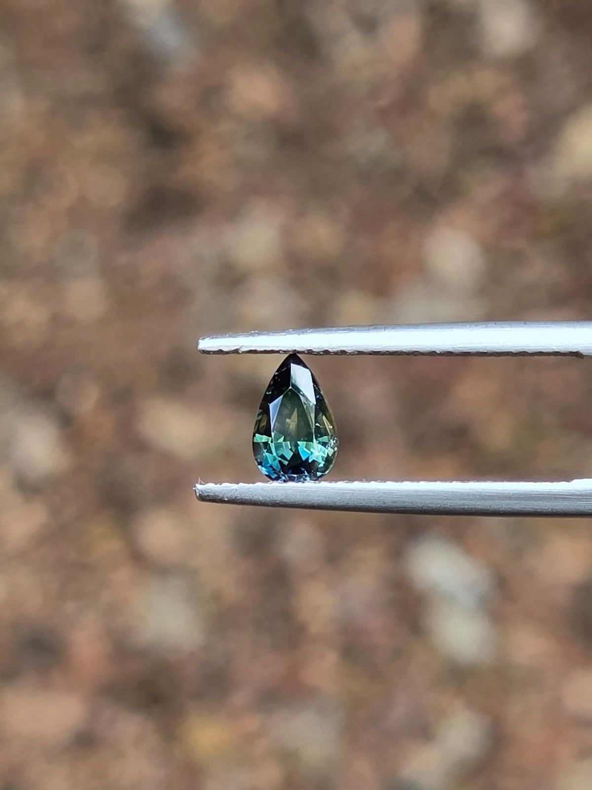 .80ct Pear Blue Sapphire