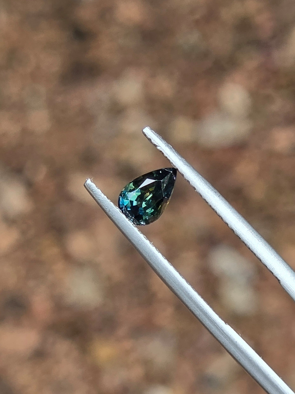 .80ct Pear Blue Sapphire