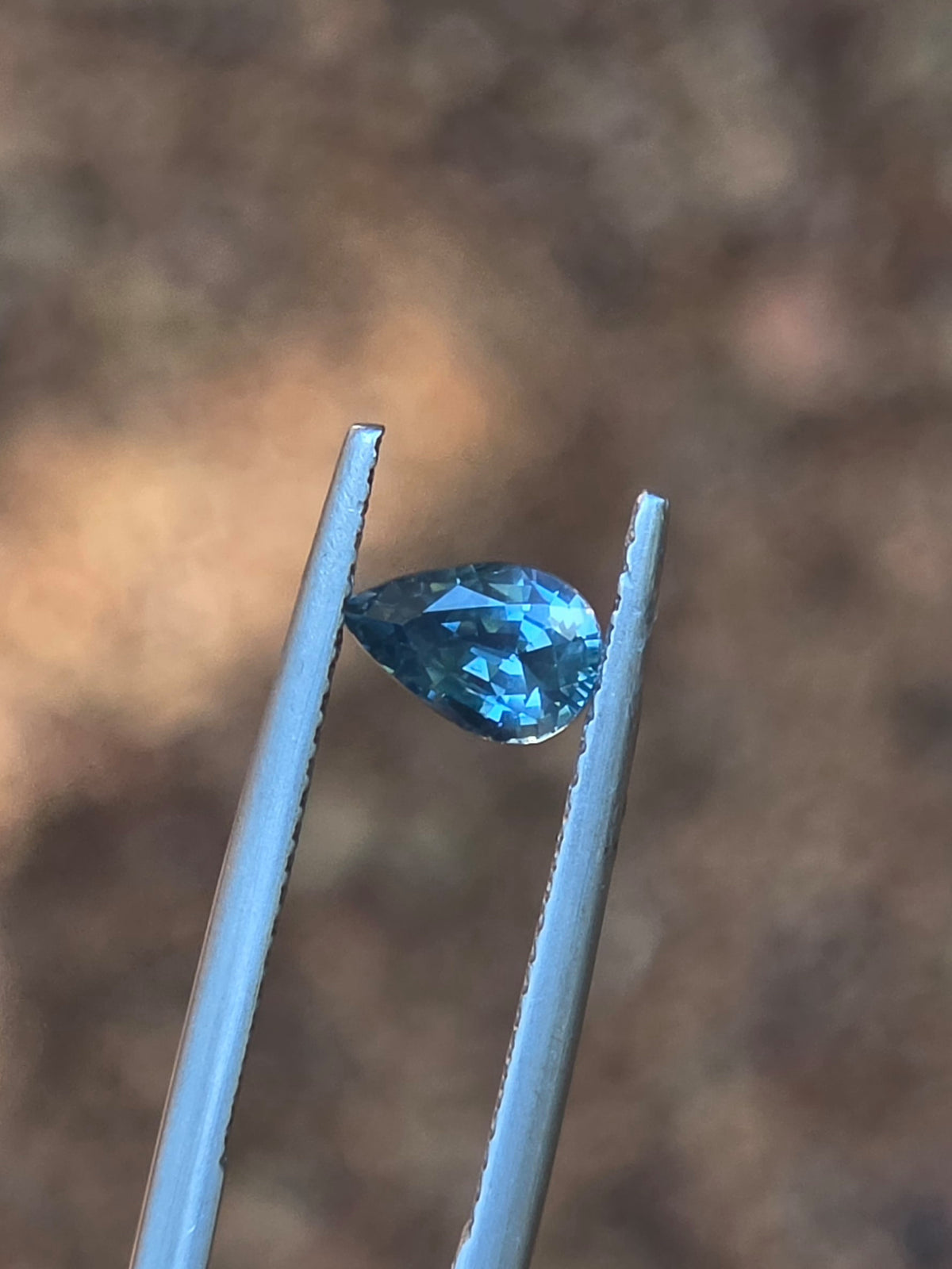 .85ct Pear Blue Sapphire