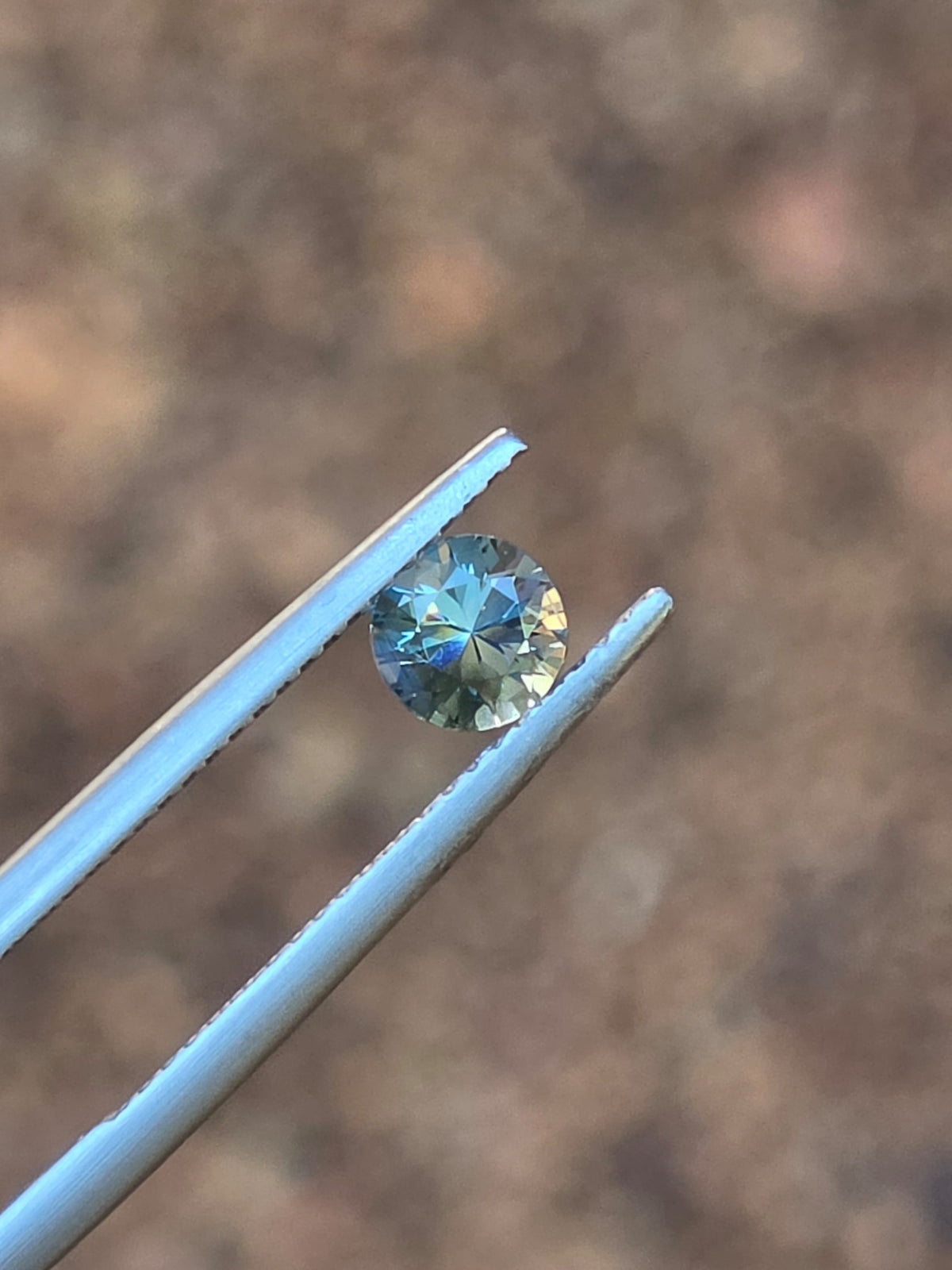 .77ct Round Blue Parti Sapphire