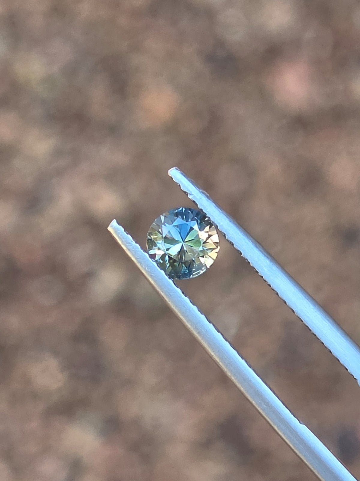 .77ct Round Blue Parti Sapphire