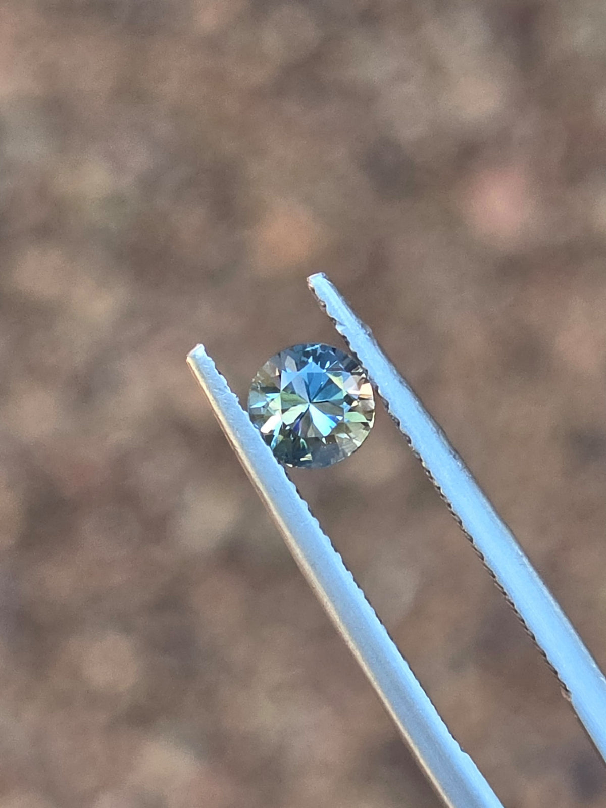 .77ct Round Blue Parti Sapphire