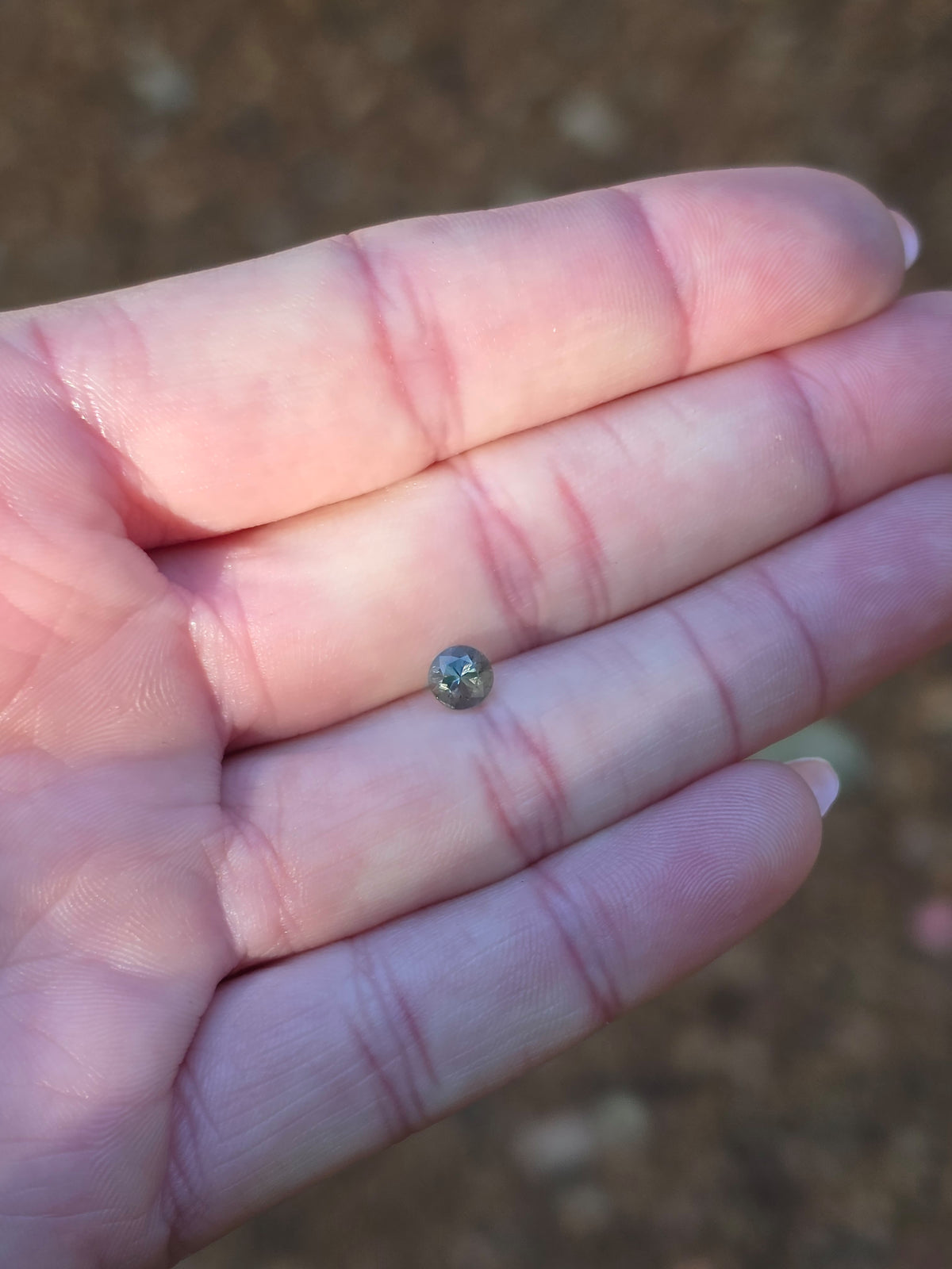 .77ct Round Blue Parti Sapphire