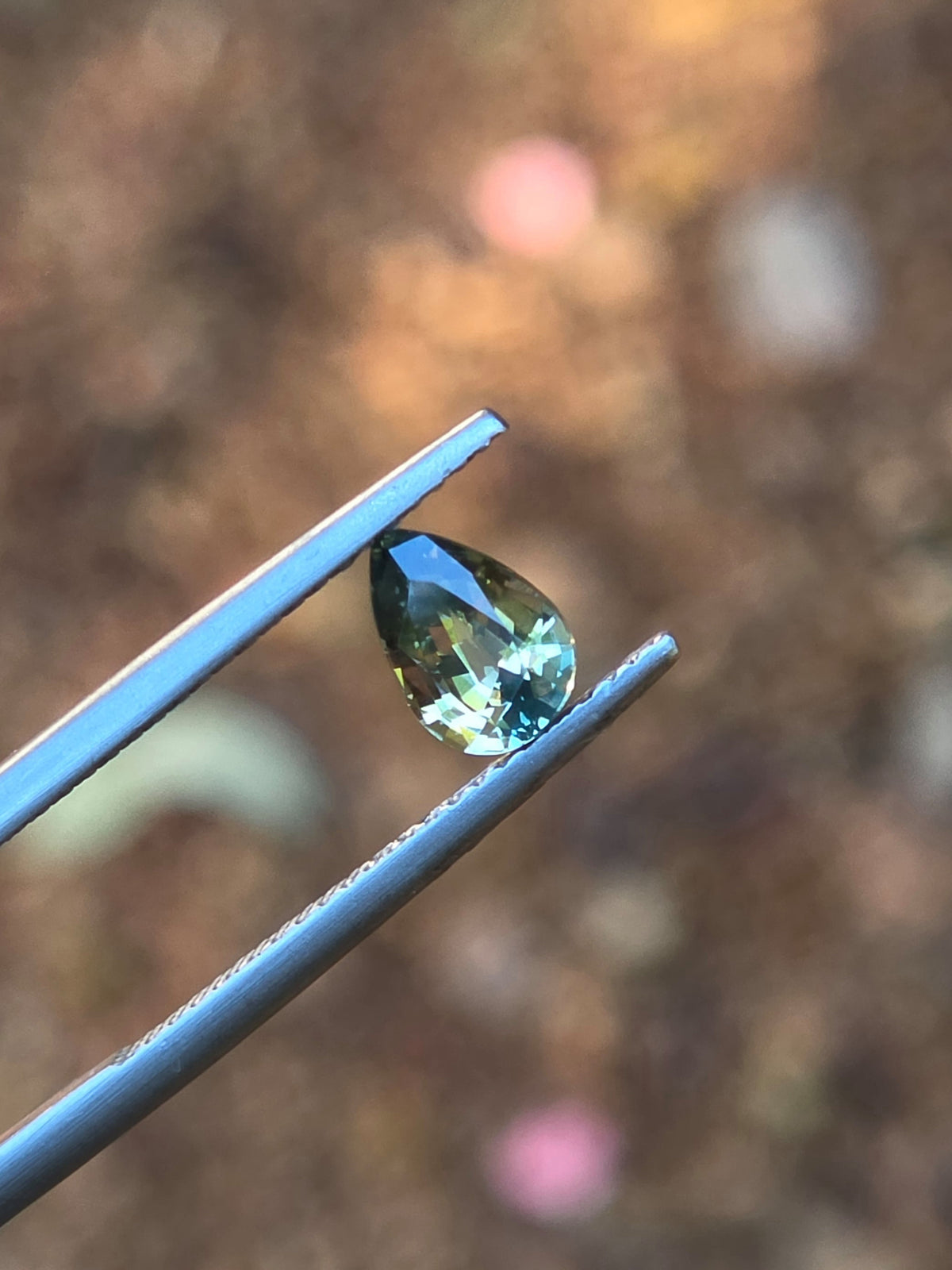 .92ct Pear Blue Parti Sapphire
