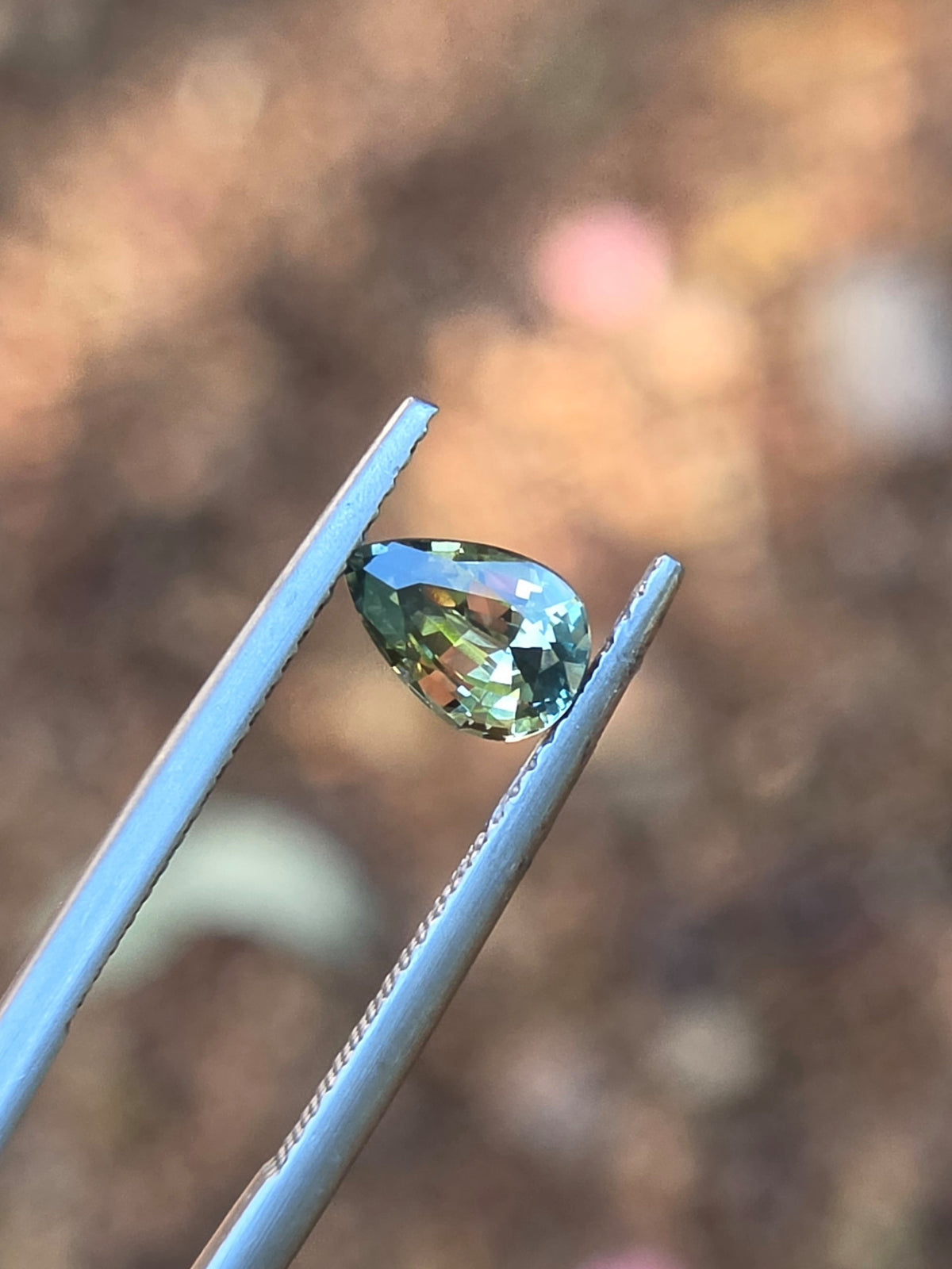 .92ct Pear Blue Parti Sapphire