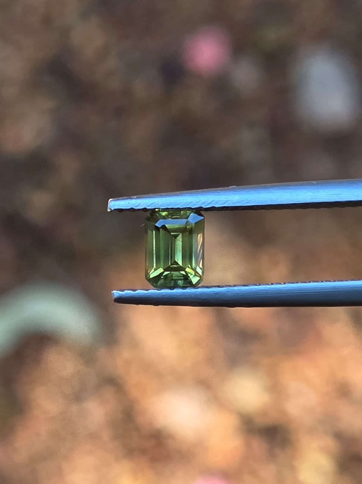 .74ct Emerald Yellow Parti Sapphire
