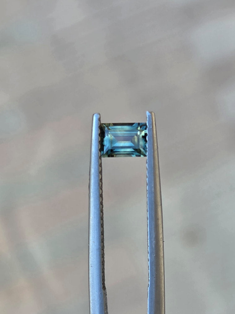 .62ct Emerald Blue Parti Sapphire