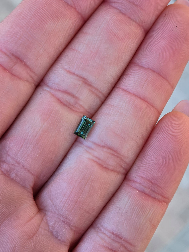 .70ct Emerald Blue Sapphire