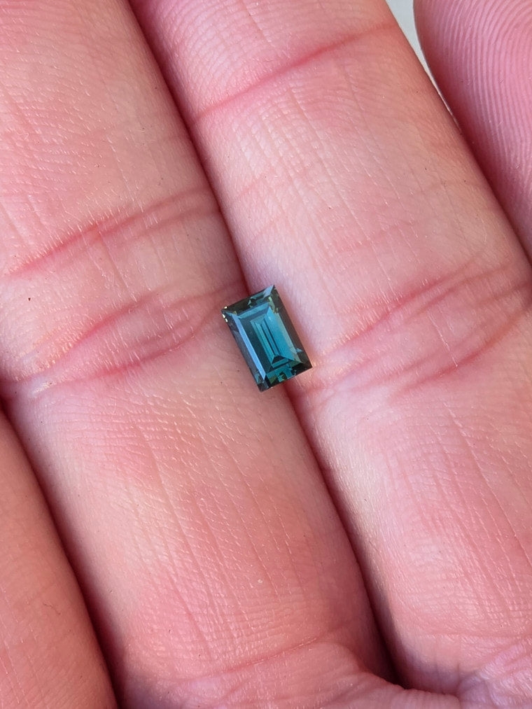 .70ct Emerald Blue Sapphire