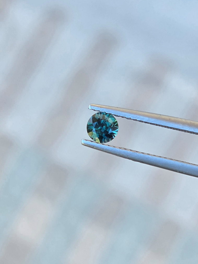 .46ct Round Blue Parti Sapphire