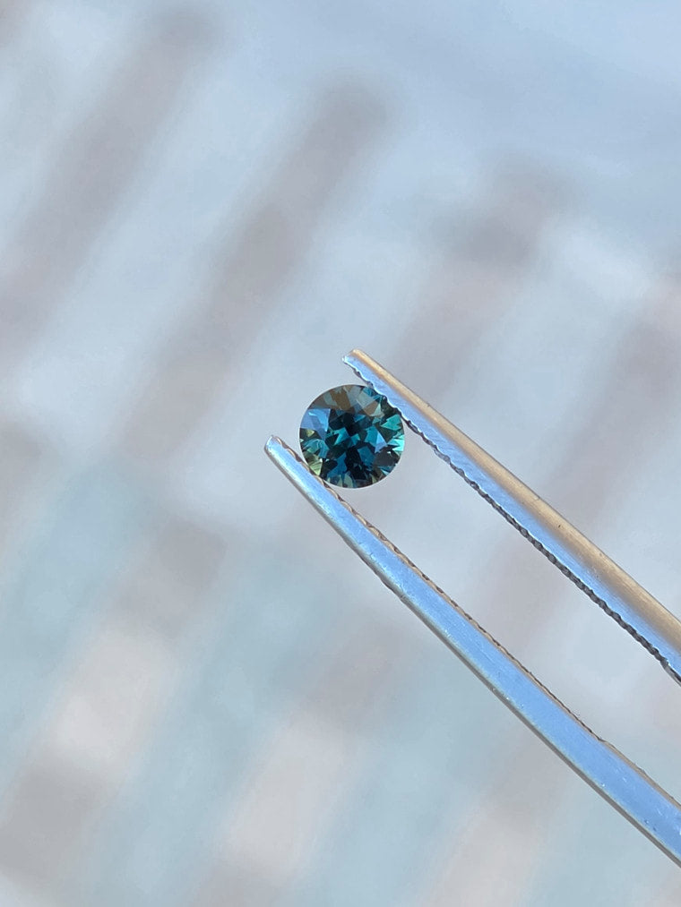 .46ct Round Blue Parti Sapphire