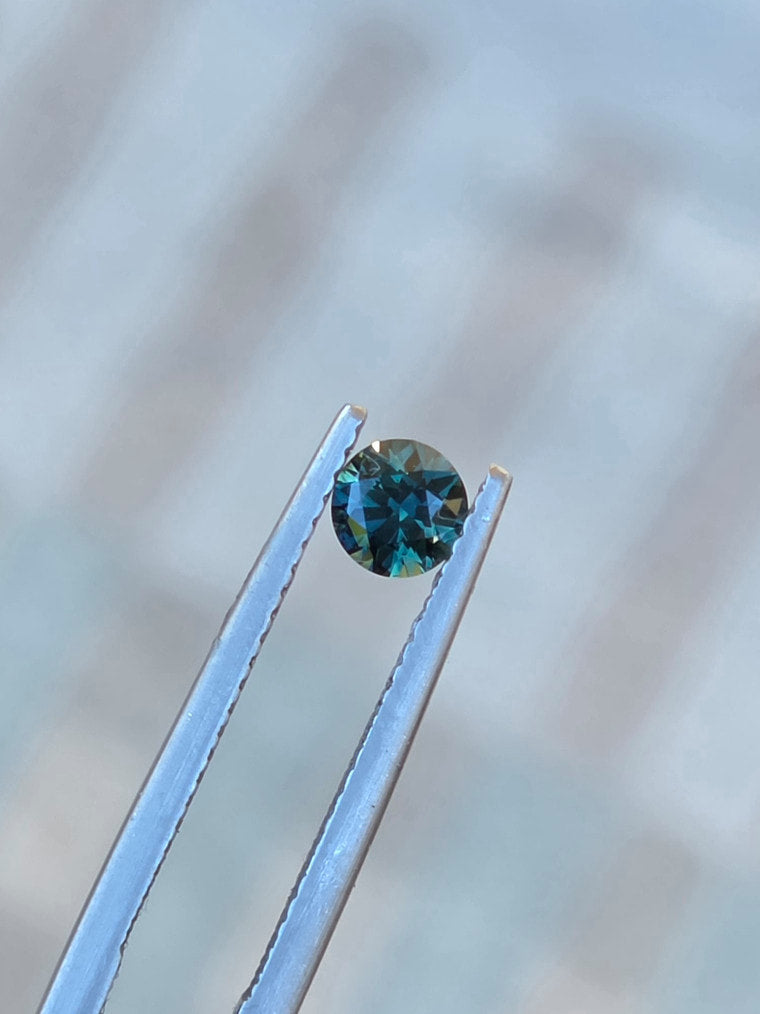 .46ct Round Blue Parti Sapphire