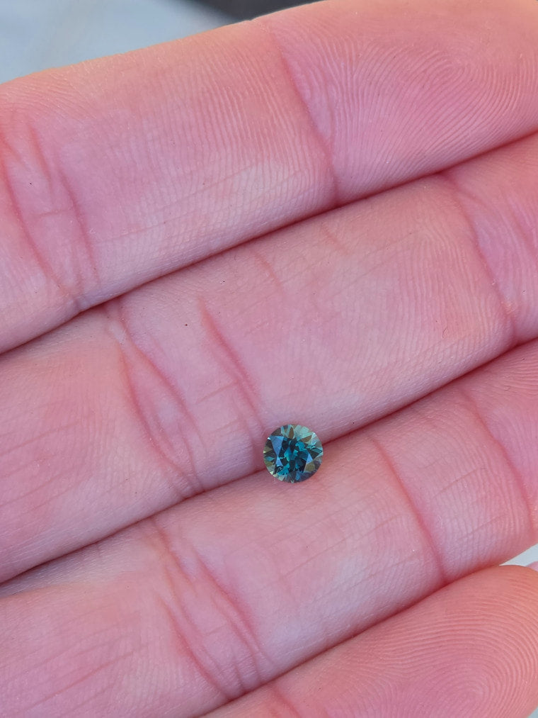 .46ct Round Blue Parti Sapphire