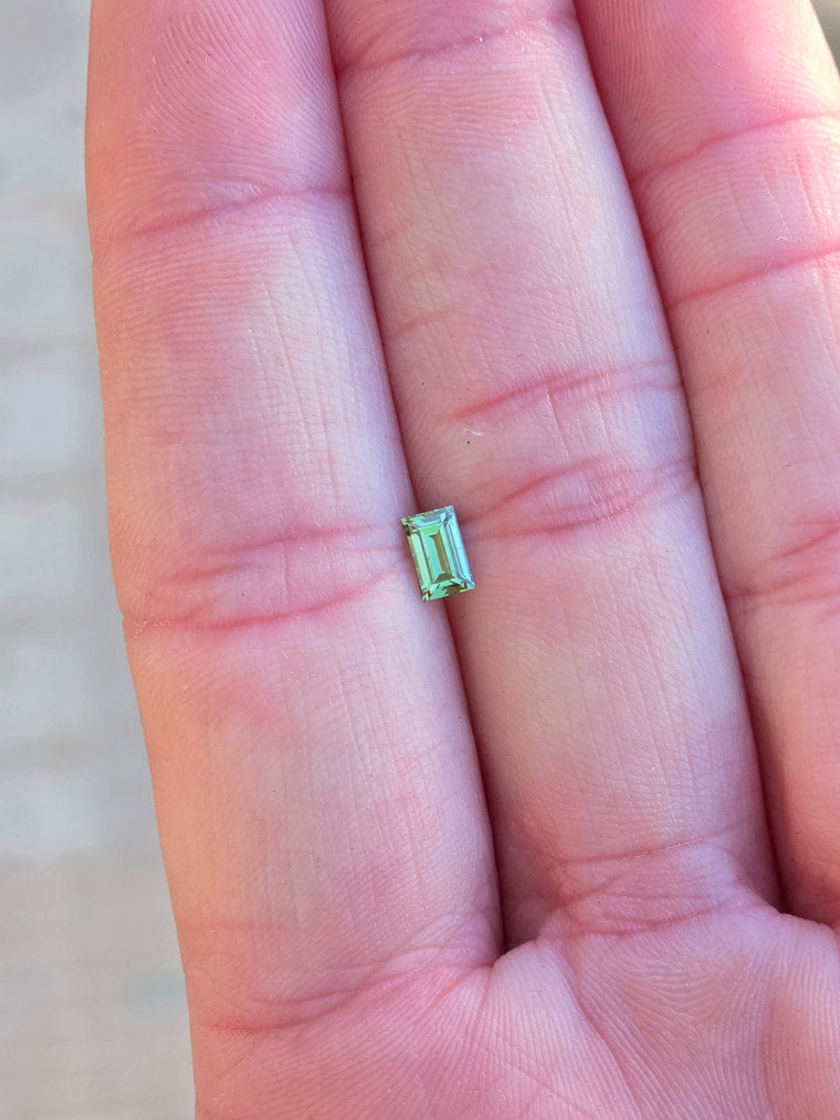 .47ct Emerald Green Sapphire