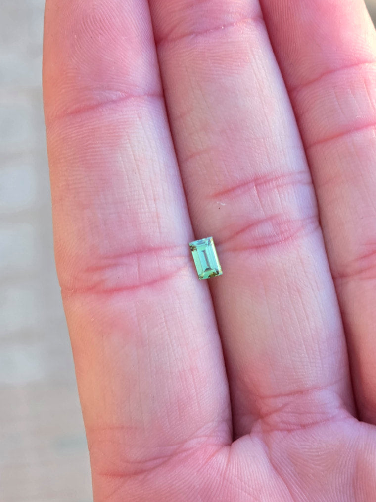 .47ct Emerald Green Sapphire
