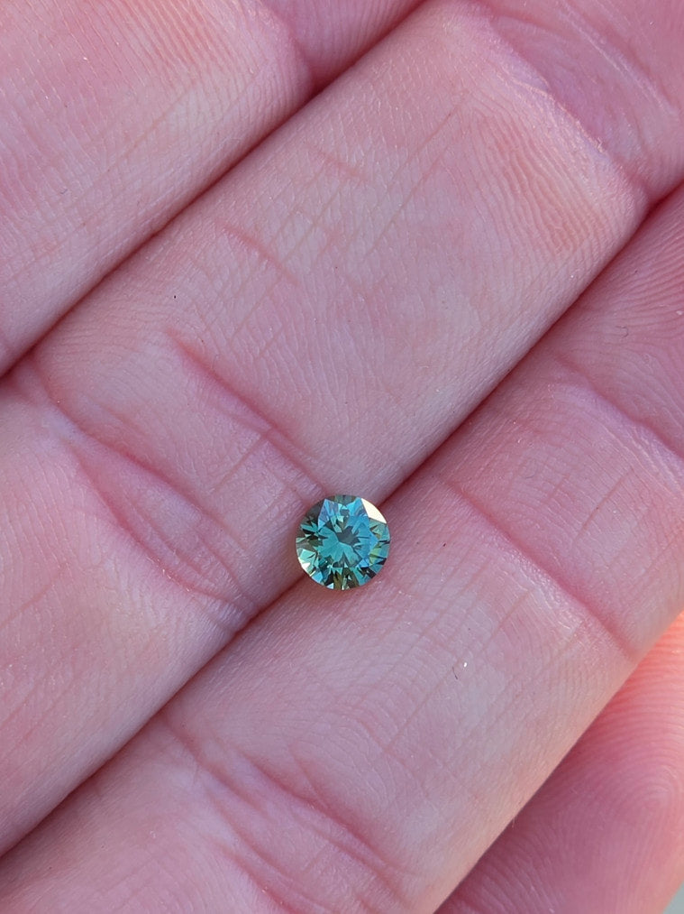 .48ct Light Teal Sapphire