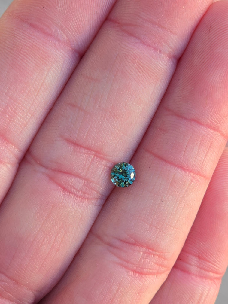 .48ct Light Teal Sapphire
