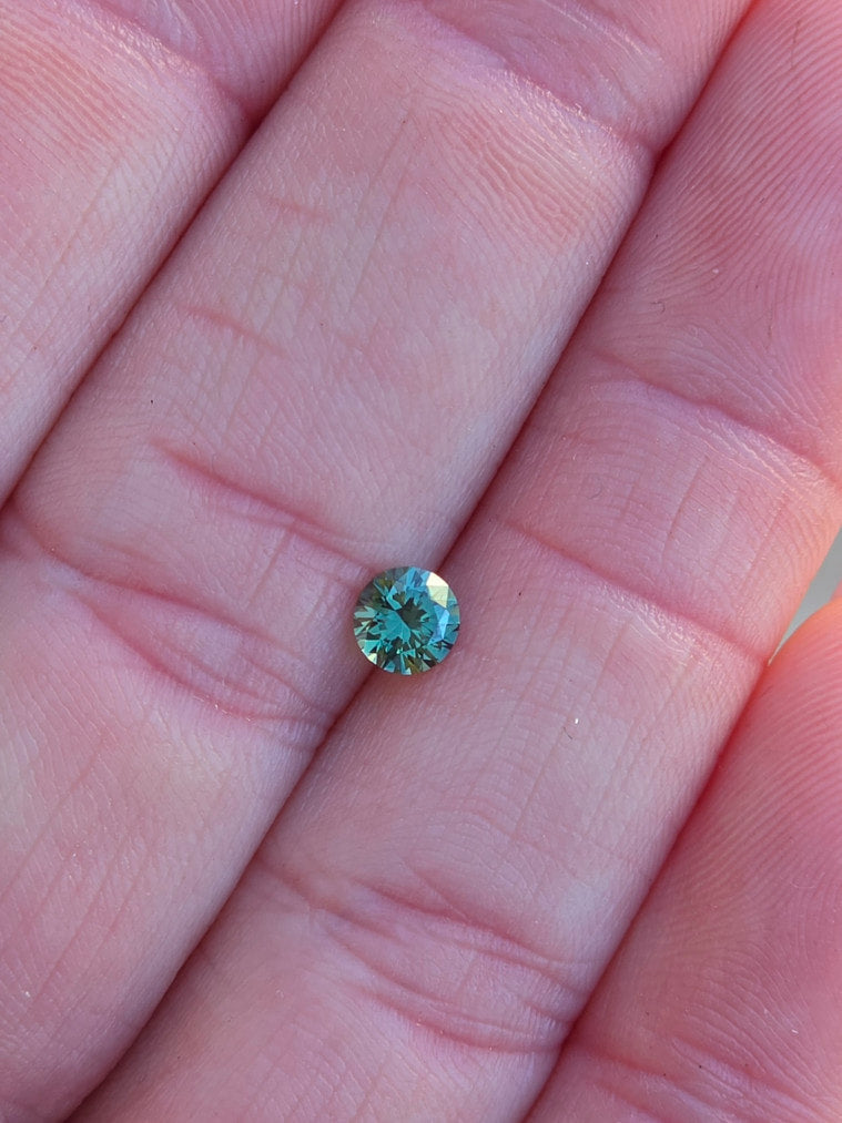 .48ct Light Teal Sapphire