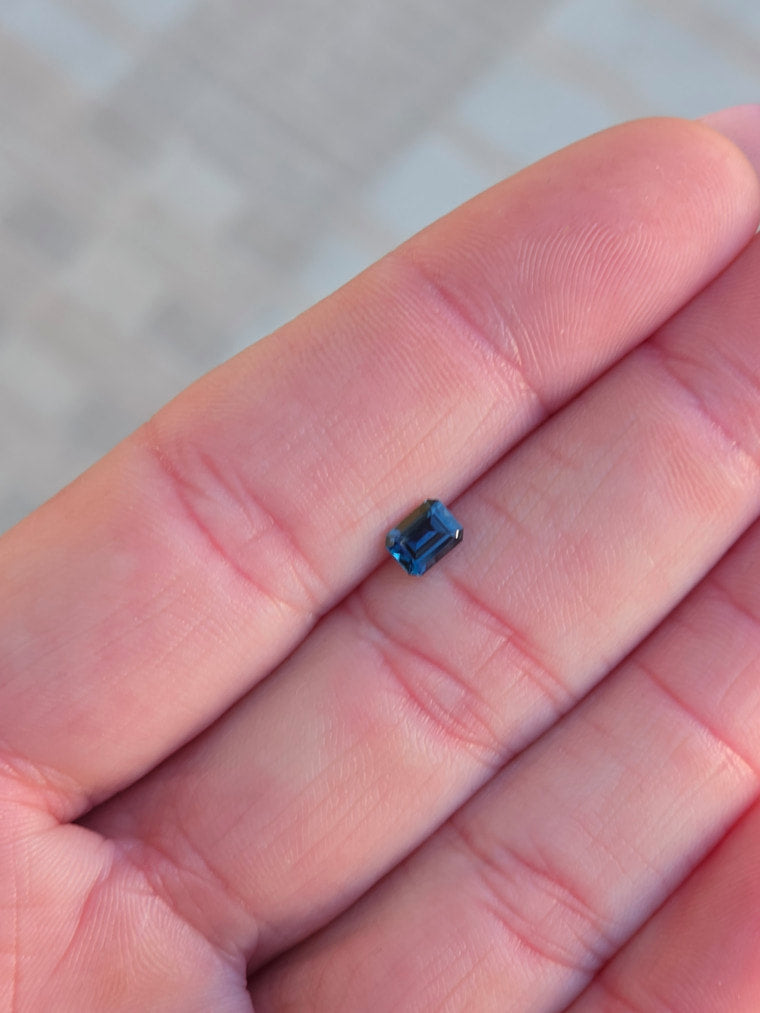 .56ct Emerald Blue Sapphire