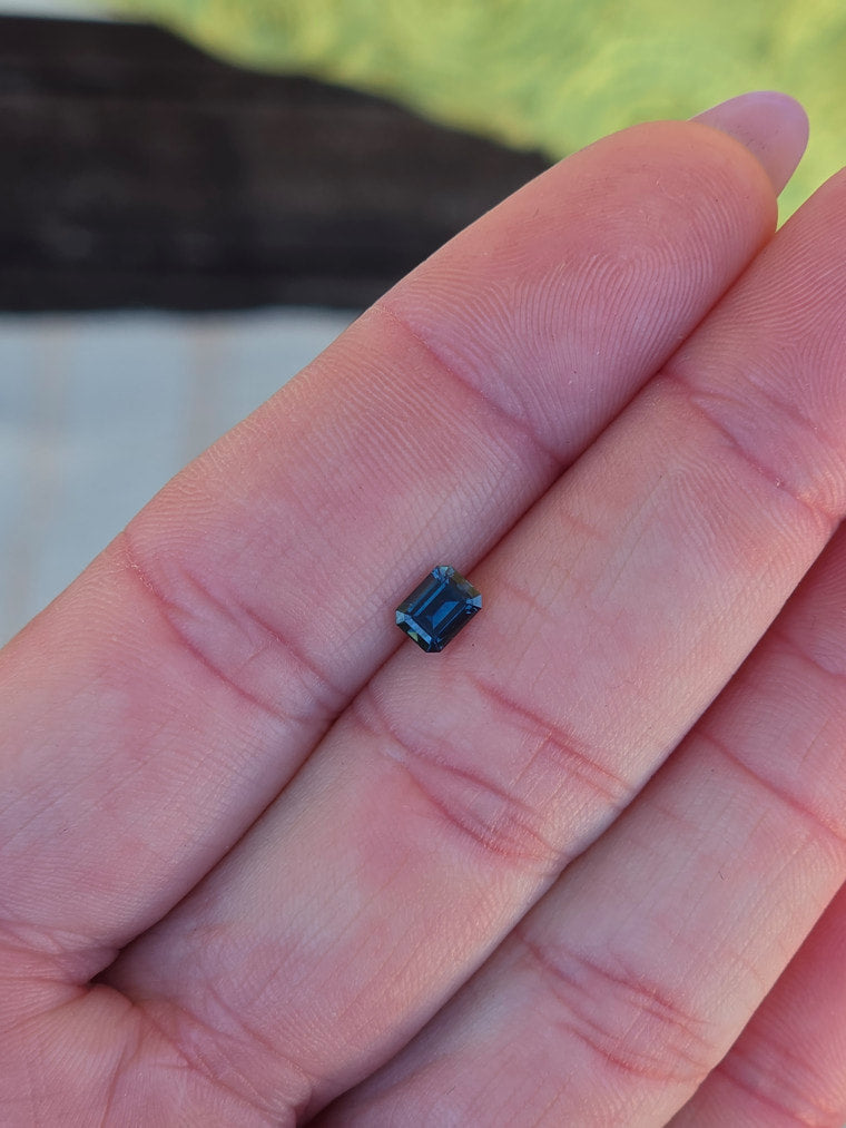 .56ct Emerald Blue Sapphire