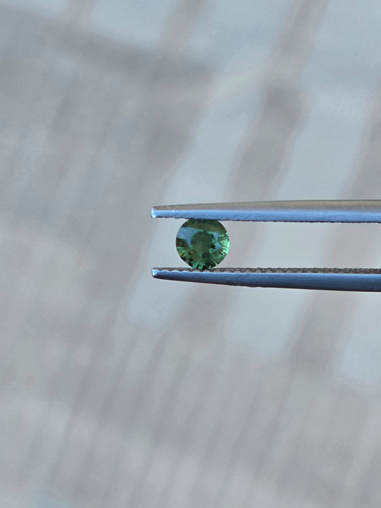 .40ct Round Green Sapphire