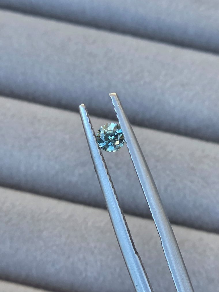 .33ct Round Blue Sapphire