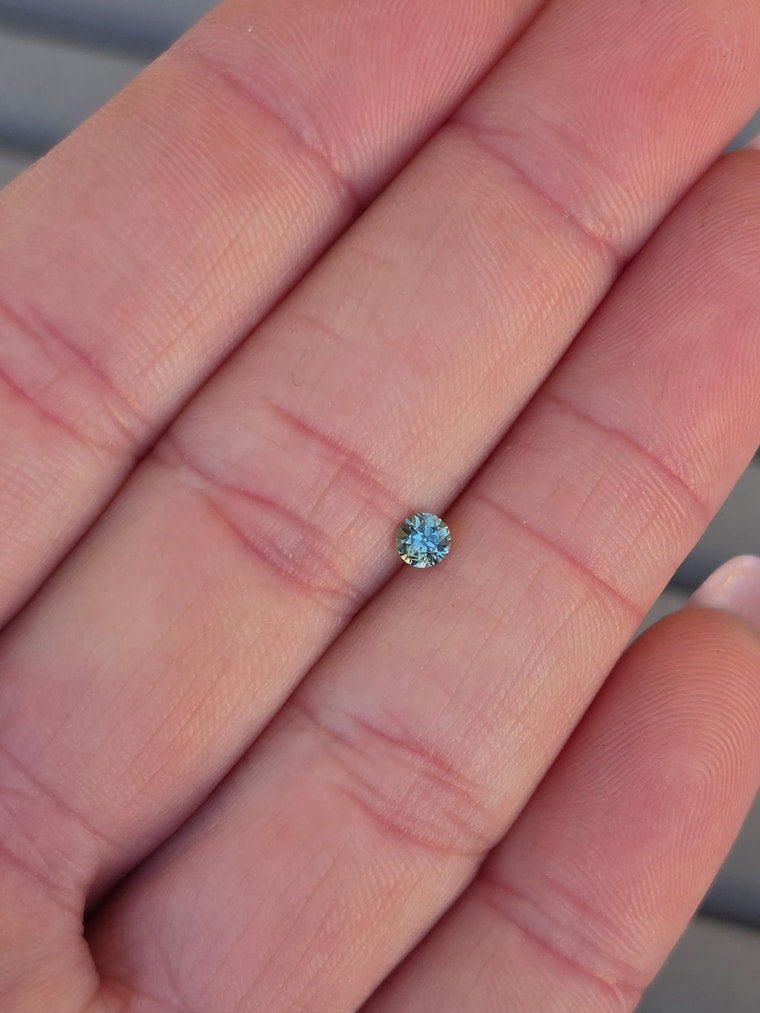 .33ct Round Blue Sapphire