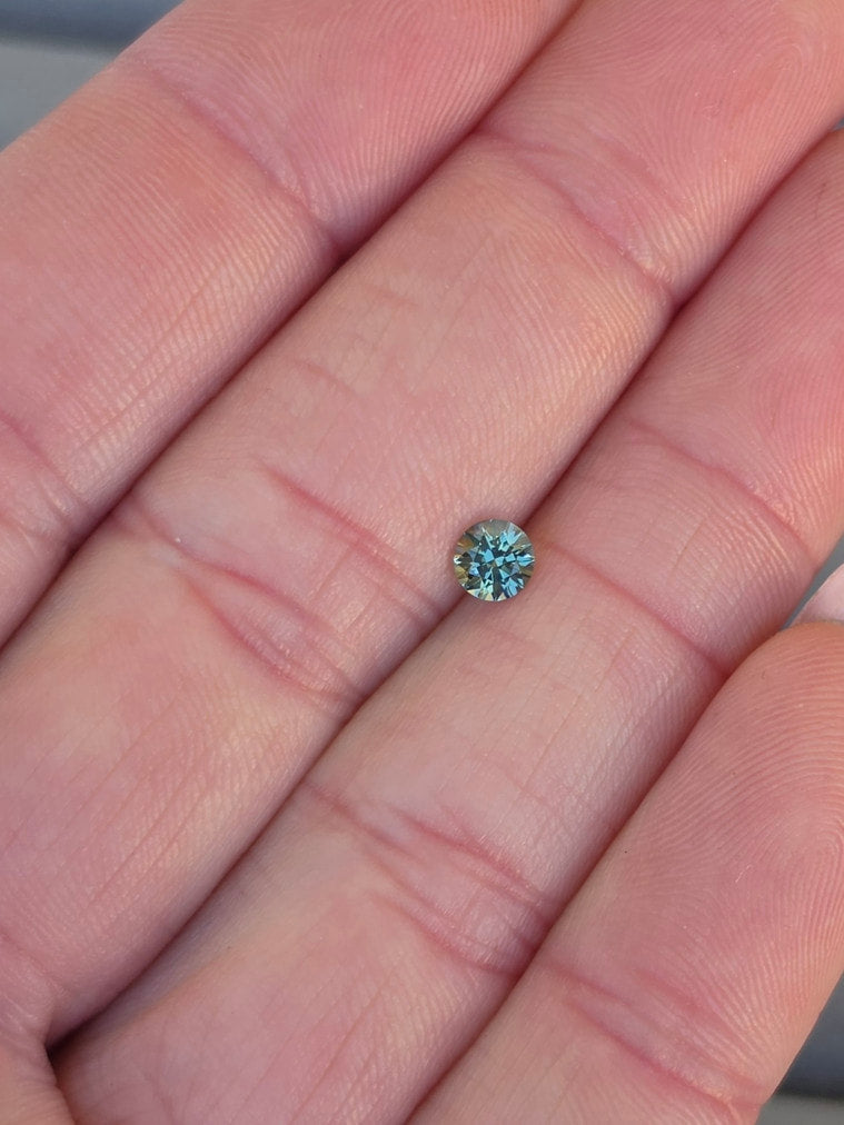 .33ct Round Blue Sapphire