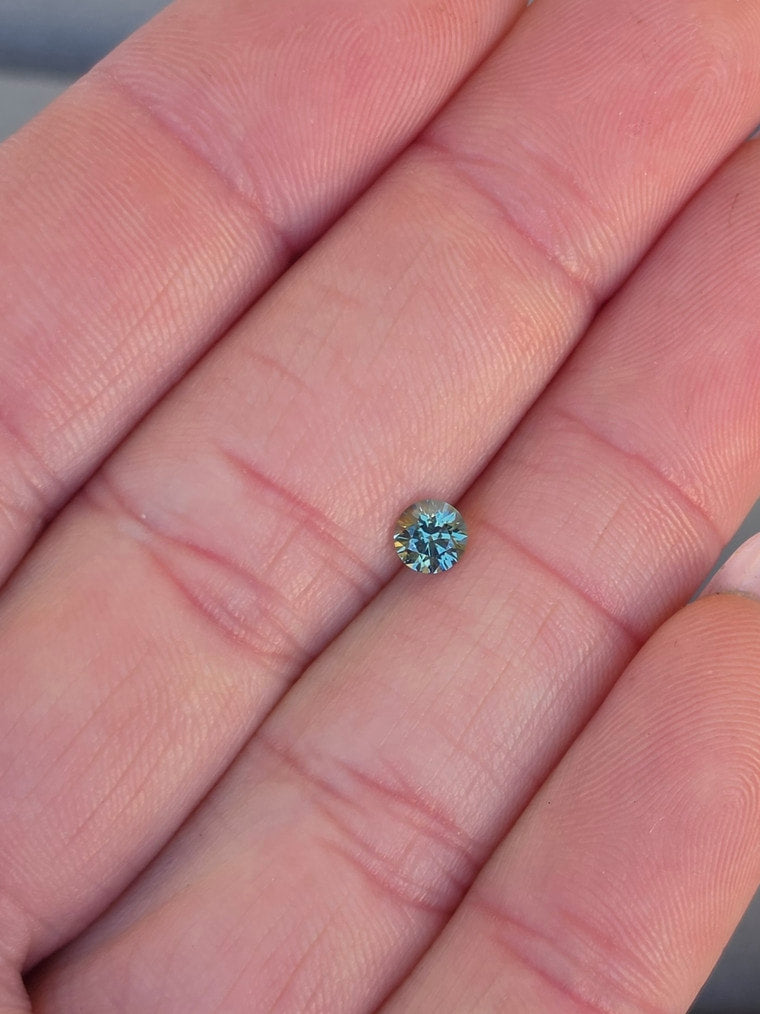 .33ct Round Blue Sapphire