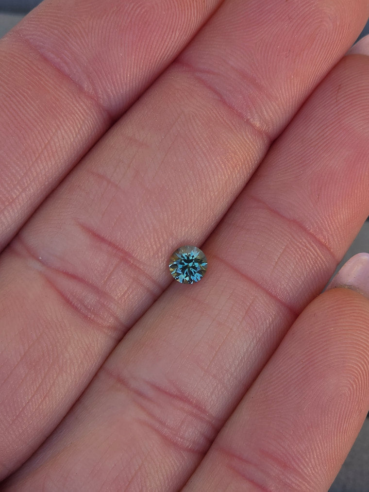 .33ct Round Blue Sapphire