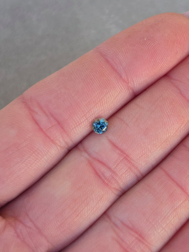 .21ct Round Blue Sapphire