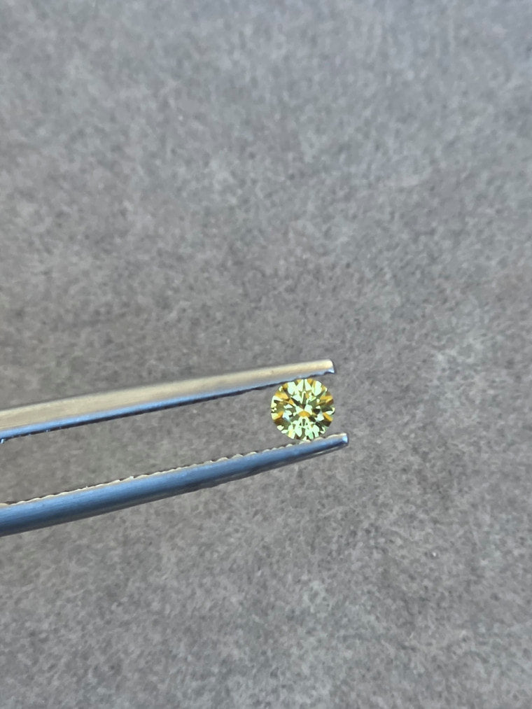 .20ct Round Yellow Sapphire