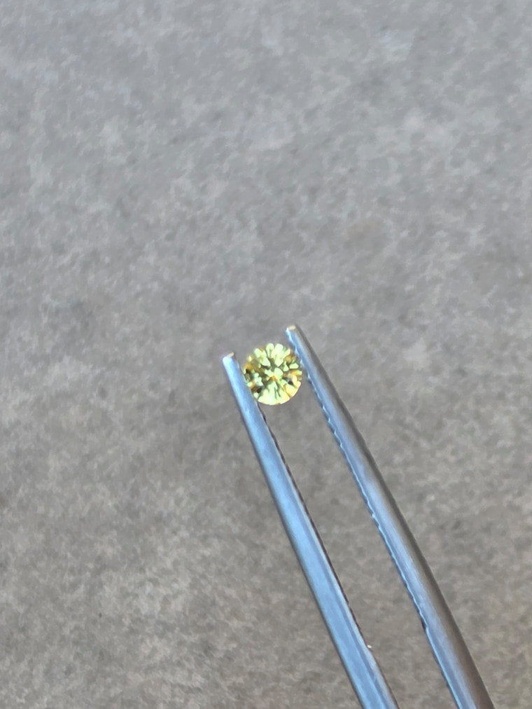 .20ct Round Yellow Sapphire