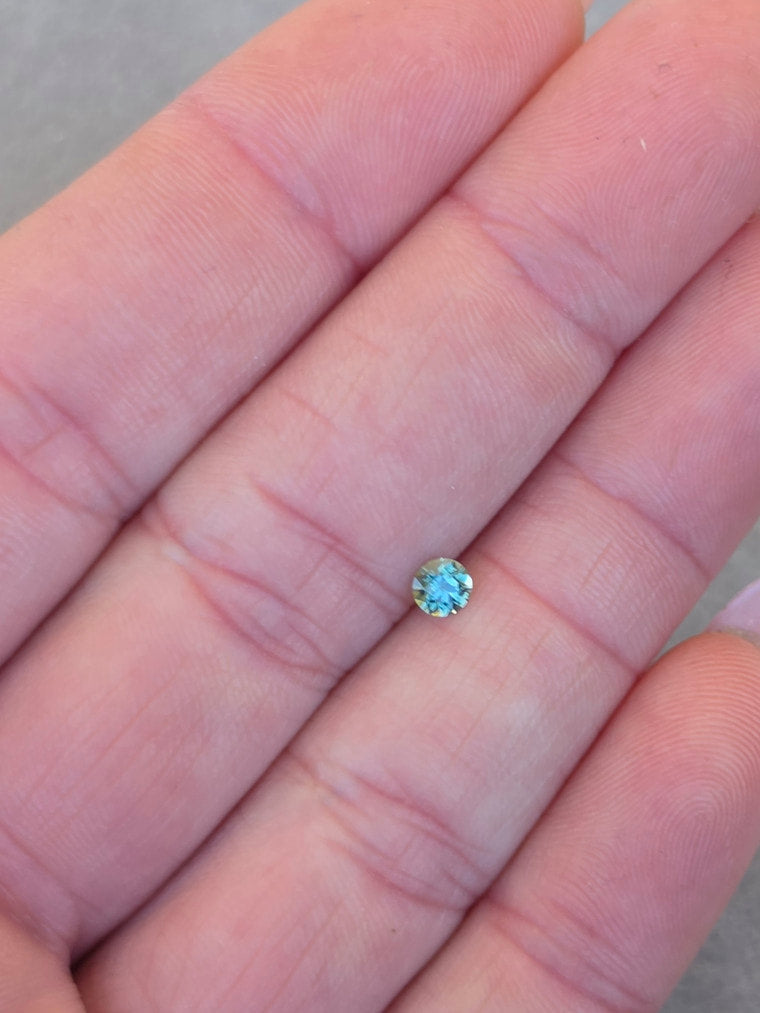 .30ct Round Blue Sapphire