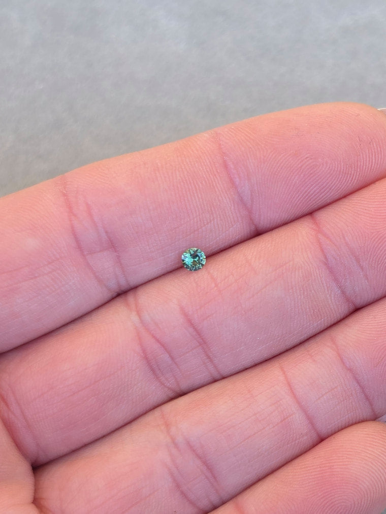 .16ct Round Blue Sapphire